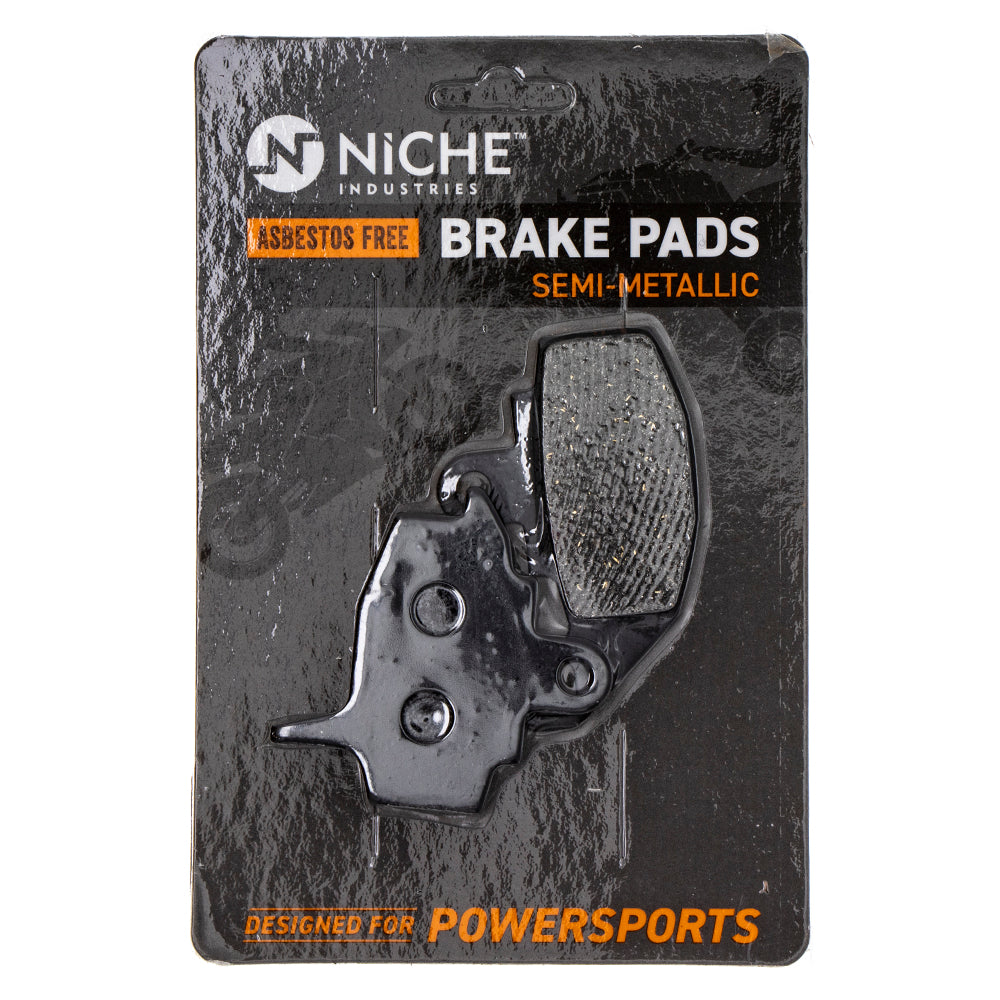 Front Semi-Metallic Brake Pad Set for Kawasaki KLR650 43082-1078 NICHE 519-KPA2318D