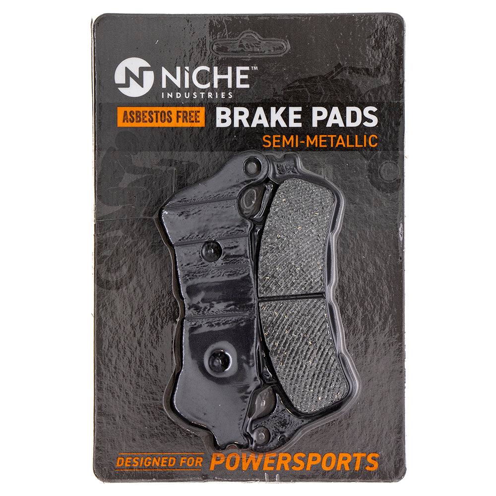 Semi-Metallic Brake Pads for zOTHER Honda Stateline ST1300 Shadow Sabre 06455-MCS-R02 NICHE 519-KPA2311D