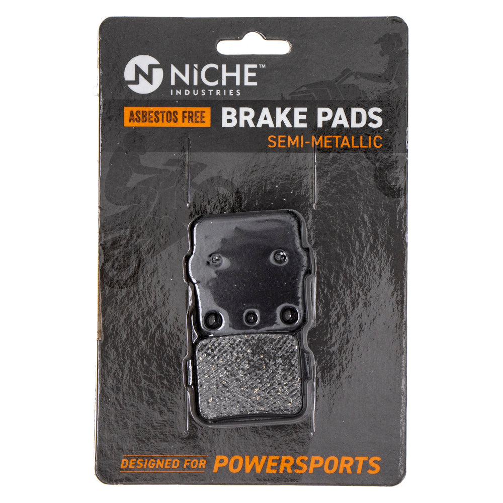 Rear Semi-Metallic Brake Pad Set for Yamaha YZ85 YZ80 4ES-W0046-50-00 5PA-W0046-50-00 NICHE 519-KPA2422D
