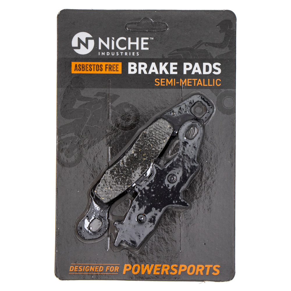 Front Semi-Metallic Brake Pad Set for Suzuki RM85L RM85 RM100 59301-03820 K4308-21196 NICHE 519-KPA2421D