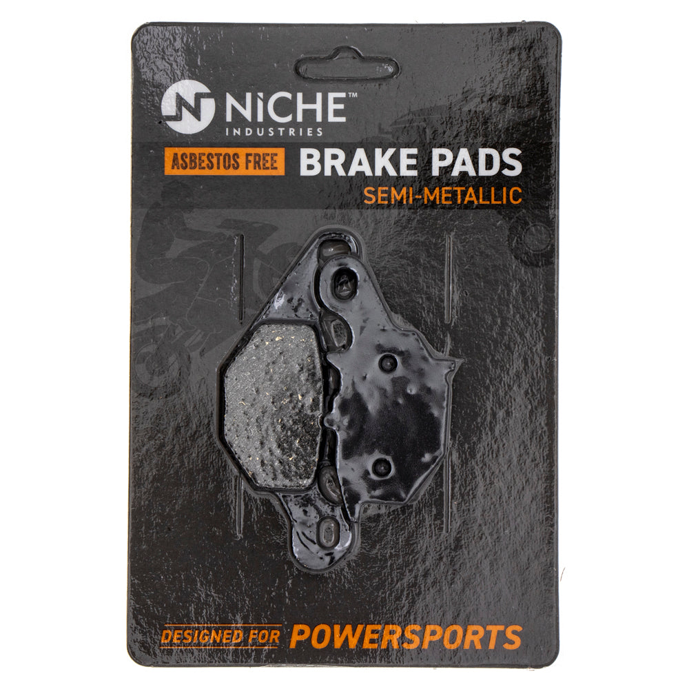 Semi-Metallic Brake Pads for Suzuki Kawasaki RM85L RM85 RM80 KLX125L 59301-20870 NICHE 519-KPA2436D