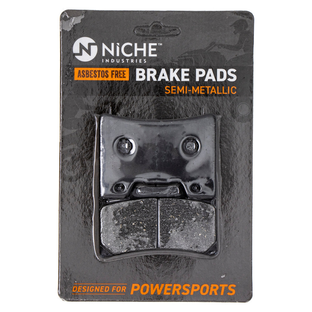 Semi-Metallic Brake Pads for zOTHER Yamaha YZF600R Vmax FZR600R FZR1000 3GM-W0045-03-00 NICHE 519-KPA2430D