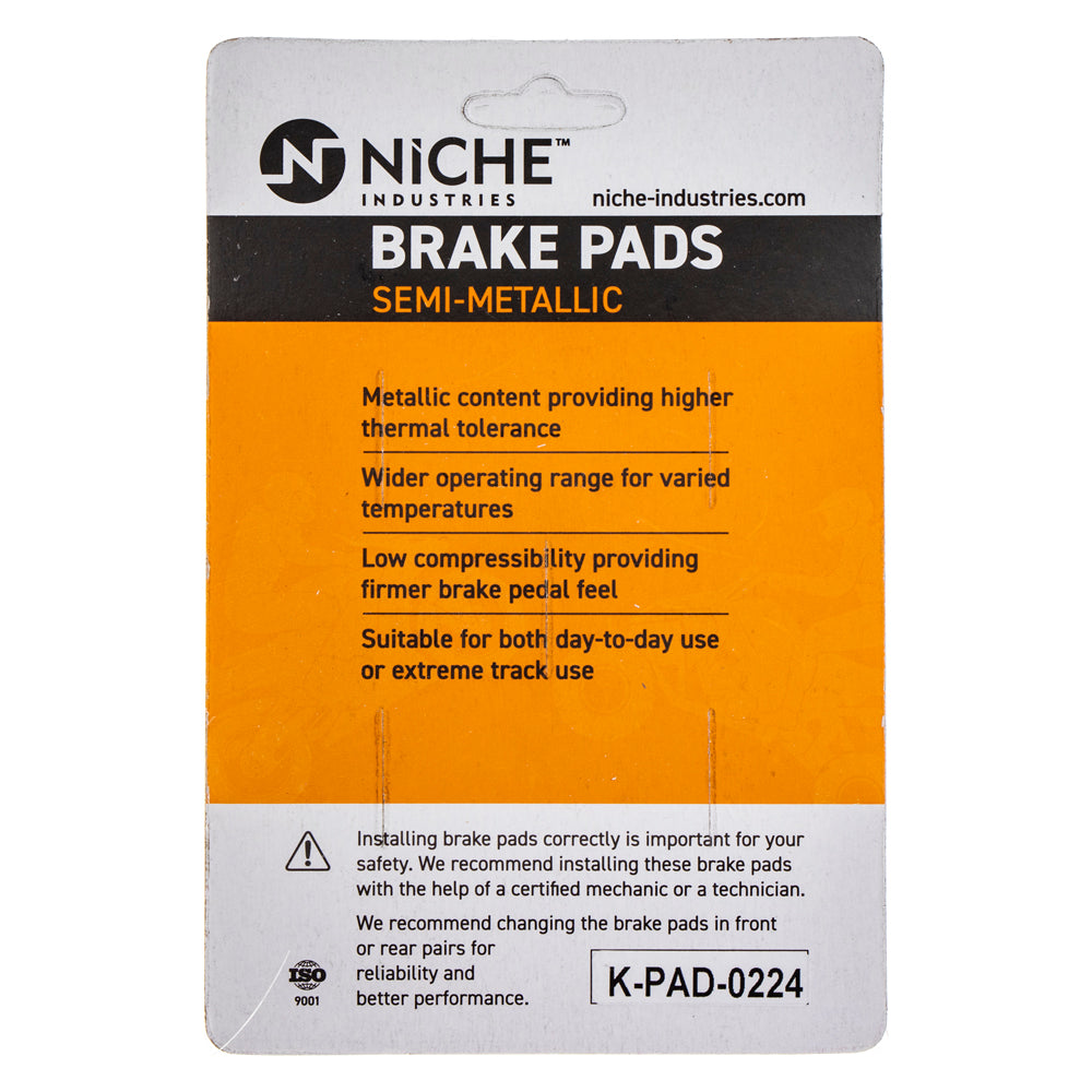 NICHE 519-KPA2446D Brake Pad for zOTHER Triumph Ducati BMW XDiavel