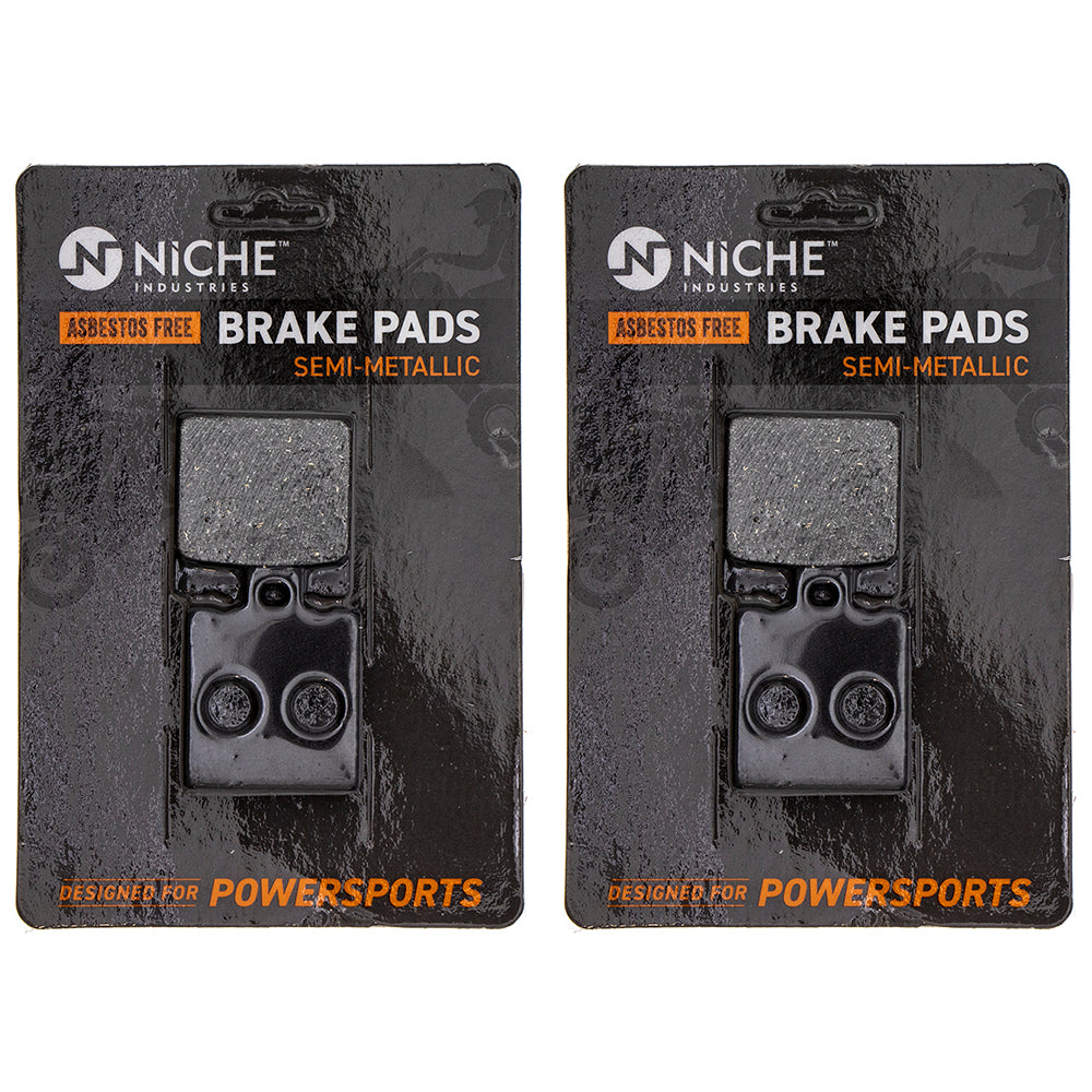 Rear Brake Pads Kit Semi-Metallic 2-Pack for zOTHER Multistrada Monster 998 996 NICHE 519-KPA2447D