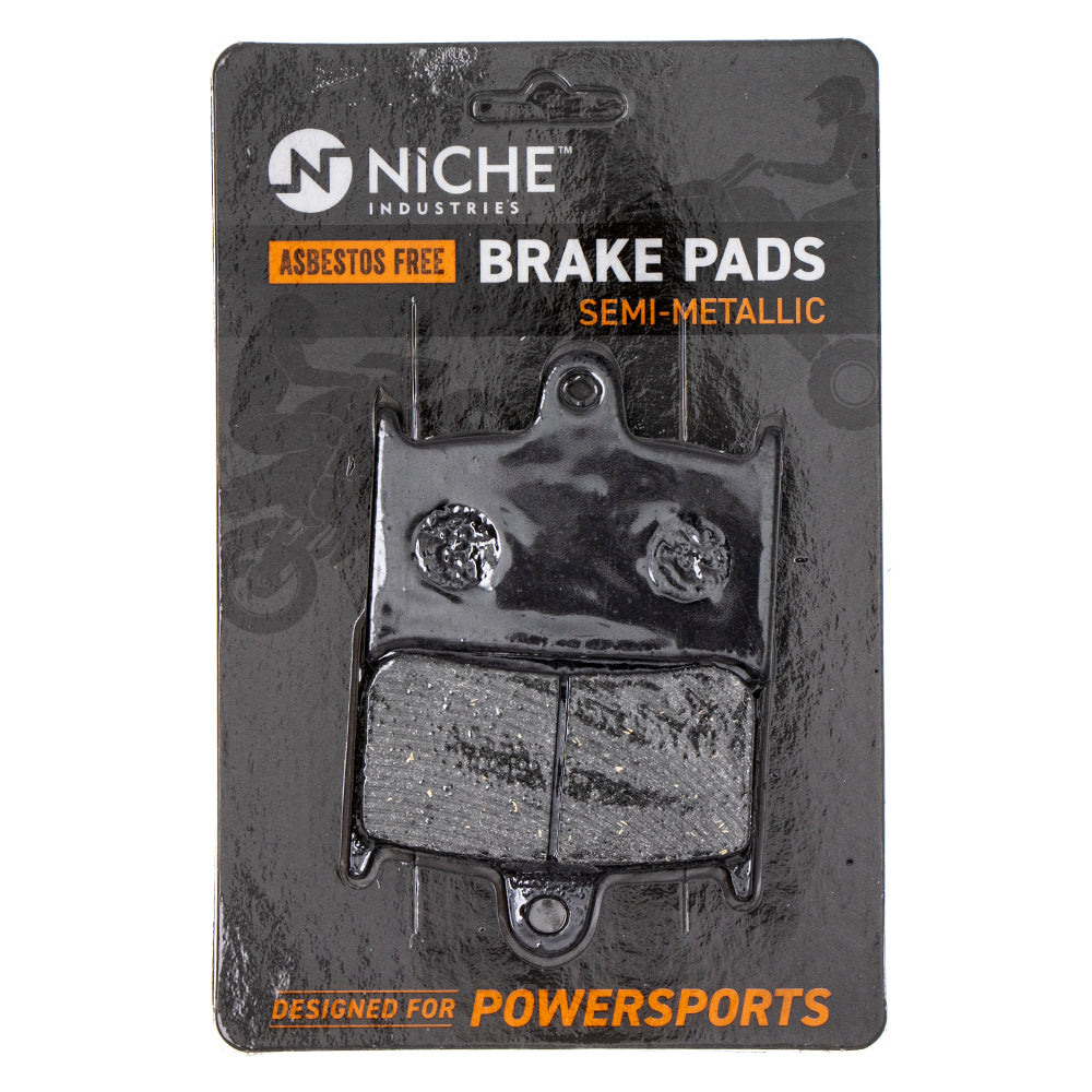 Front Semi-Metallic Brake Pad Set for Suzuki RF900RV Bandit 59300-17811 59100-27840 NICHE 519-KPA2449D