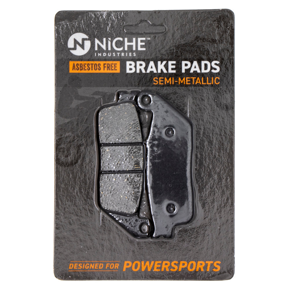 Front Semi-Metallic Brake Pad Set for zOTHER Honda Hornet CBR600SJ CBR600F3 06455-MAL-G01 NICHE 519-KPA2440D