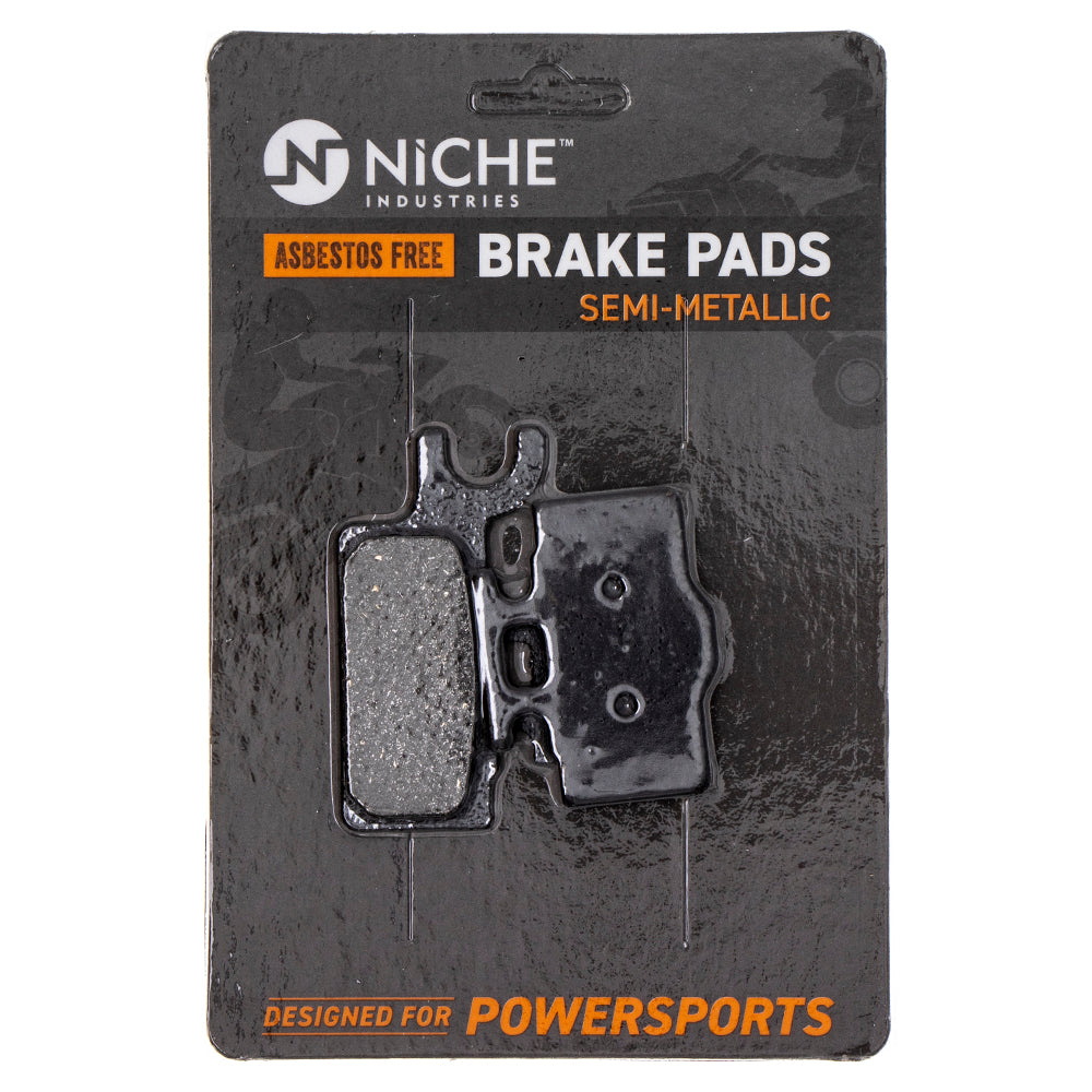Front Semi-Metallic Brake Pad Set for zOTHER Kawasaki KX65 43082-1242 43082-0042 NICHE 519-KPA2441D
