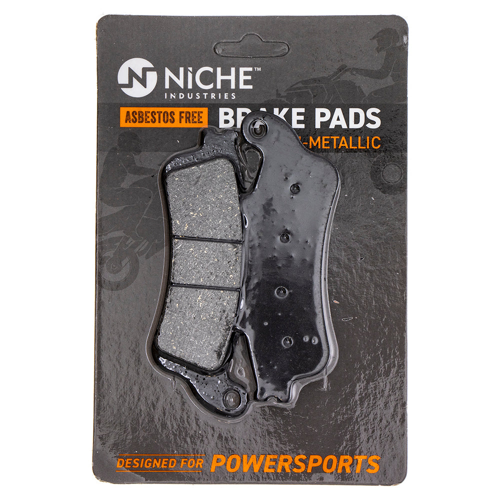 Front Semi-Metallic Brake Pad Set for Kawasaki Vulcan 43082-0152 NICHE 519-KPA2453D
