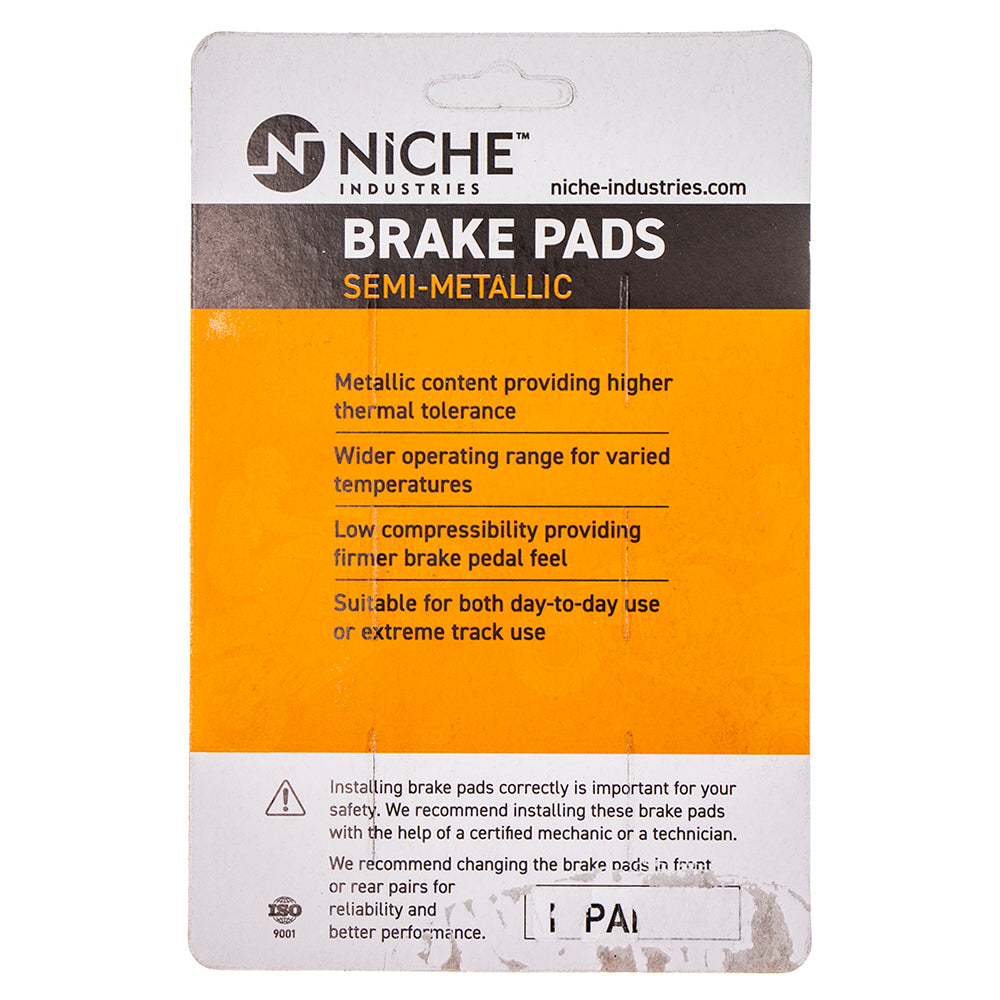 NICHE 519-KPA2454D Brake Pad for Yamaha Triumph FJR1300