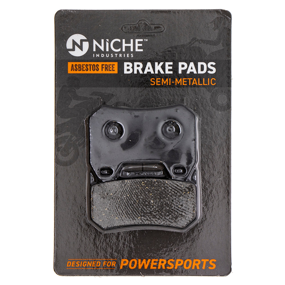 Rear Semi-Metallic Brake Pad Set for zOTHER BMW R1200CL K1200LT 34217680375 34217680374 NICHE 519-KPA2457D