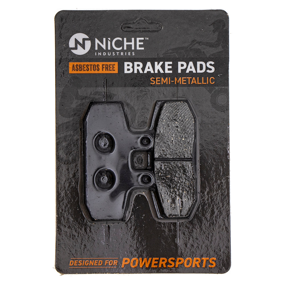 Front Semi-Metallic Brake Pad Set for zOTHER Shadow Rebel Mana 06455-KEB-902 06455-KEB-901 NICHE 519-KPA2451D