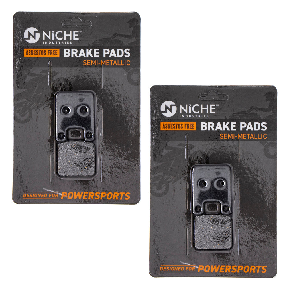 Front Semi-Metallic Brake Pad Set 2-Pack for KTM 65 60 46013016000 NICHE 519-KPA2462D