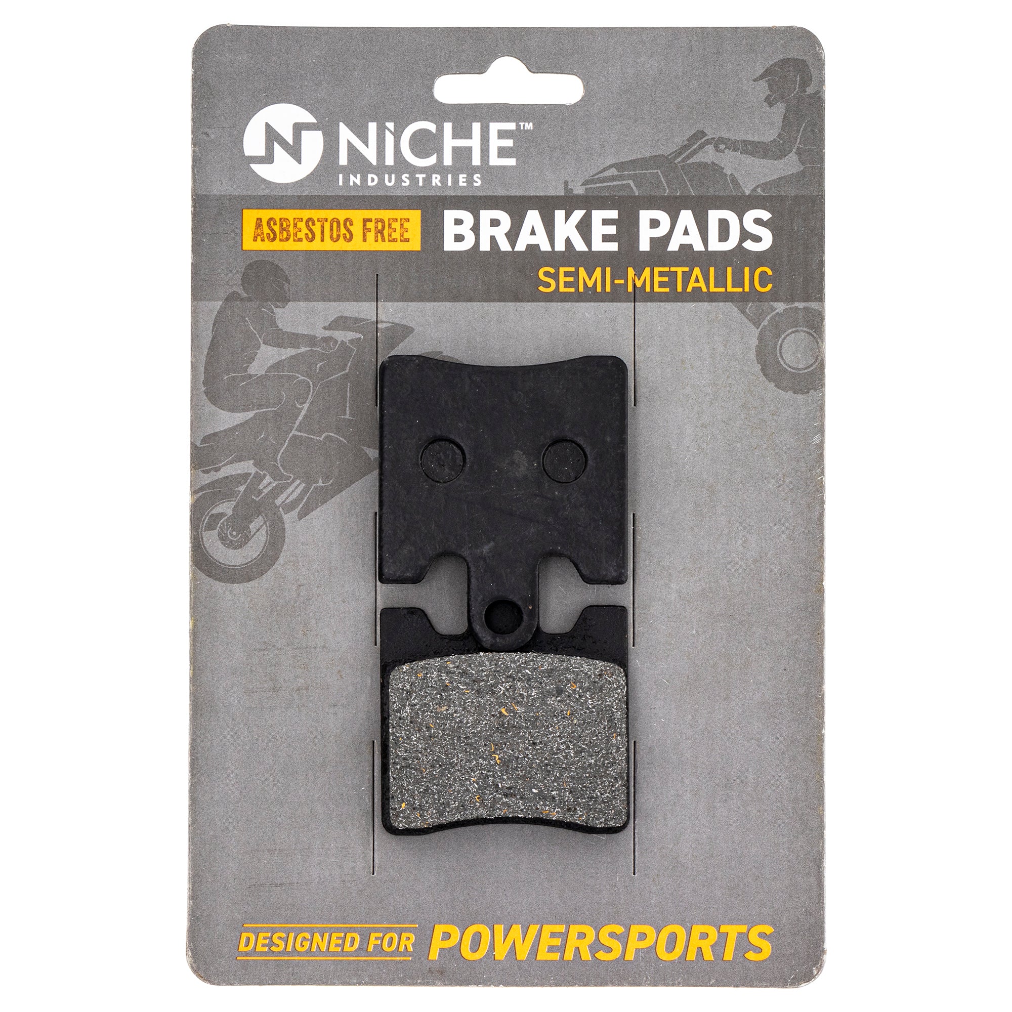 Front Semi-Metallic Brake Pad Set for Suzuki Burgman 59301-14810 59301-14820 NICHE 519-KPA2464D