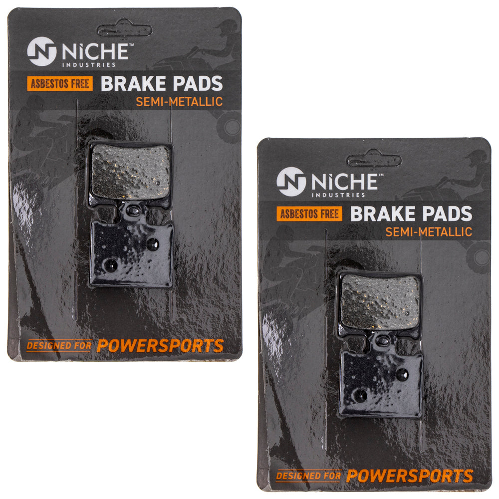 Rear Brake Pads Kit Semi-Metallic 2-Pack for KTM Freeride 85 200 105 47013090300 NICHE 519-KPA2465D