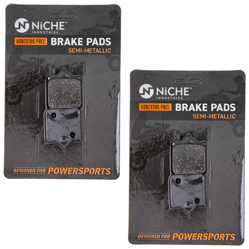 Front Semi-Metallic Brake Pad Set 2-Pack for zOTHER Triumph KTM Speed Monster 999 998 NICHE 519-KPA2466D