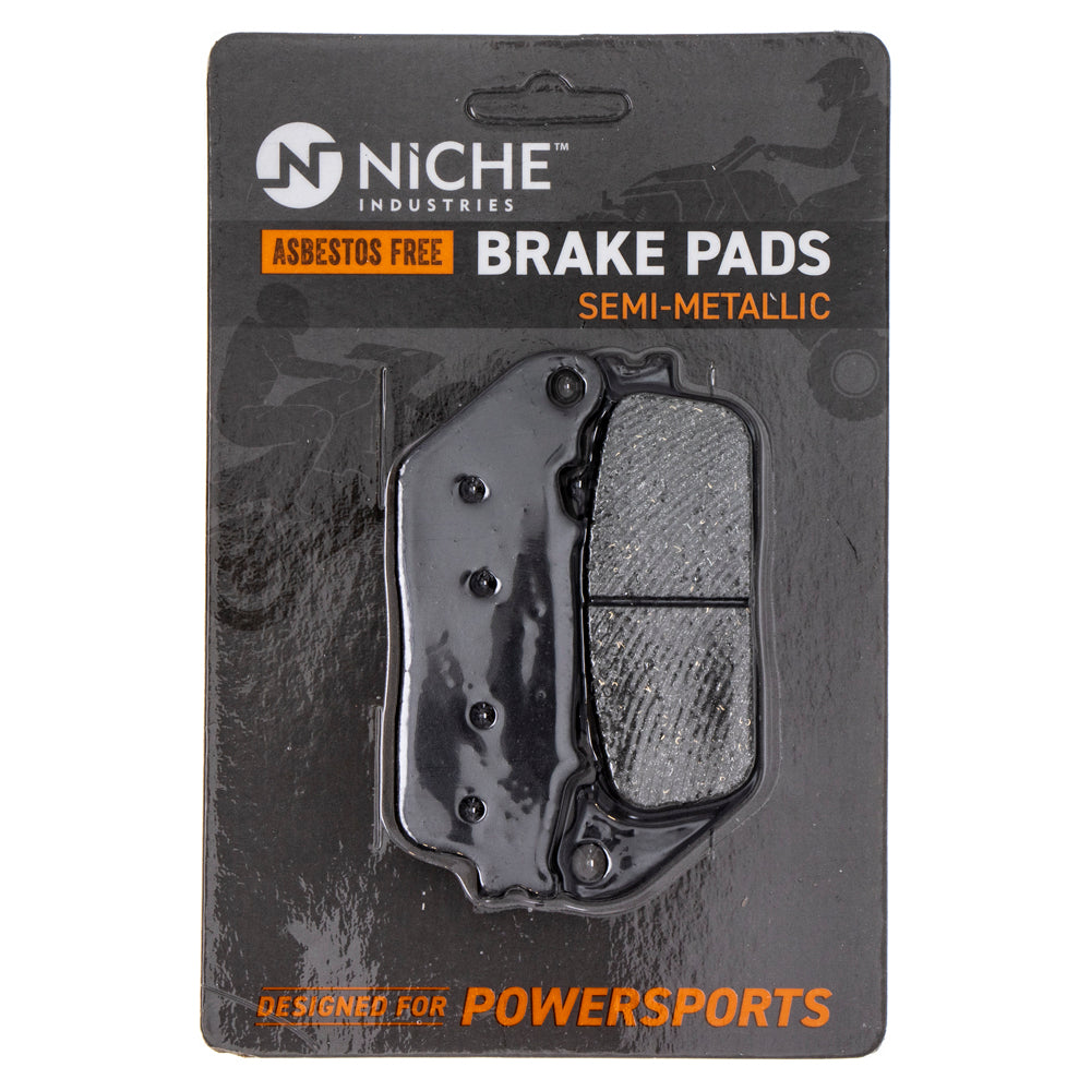 Rear Semi-Metallic Brake Pad Set for zOTHER Honda Interceptor CB1000R 06435-MJM-D02 NICHE 519-KPA2467D