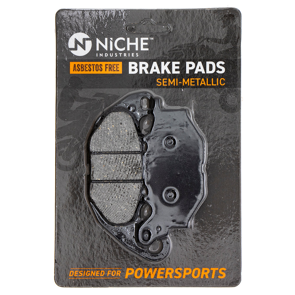 Front Semi-Metallic Brake Pad Set for Yamaha YZF 1WD-25805-00-00 NICHE 519-KPA2473D