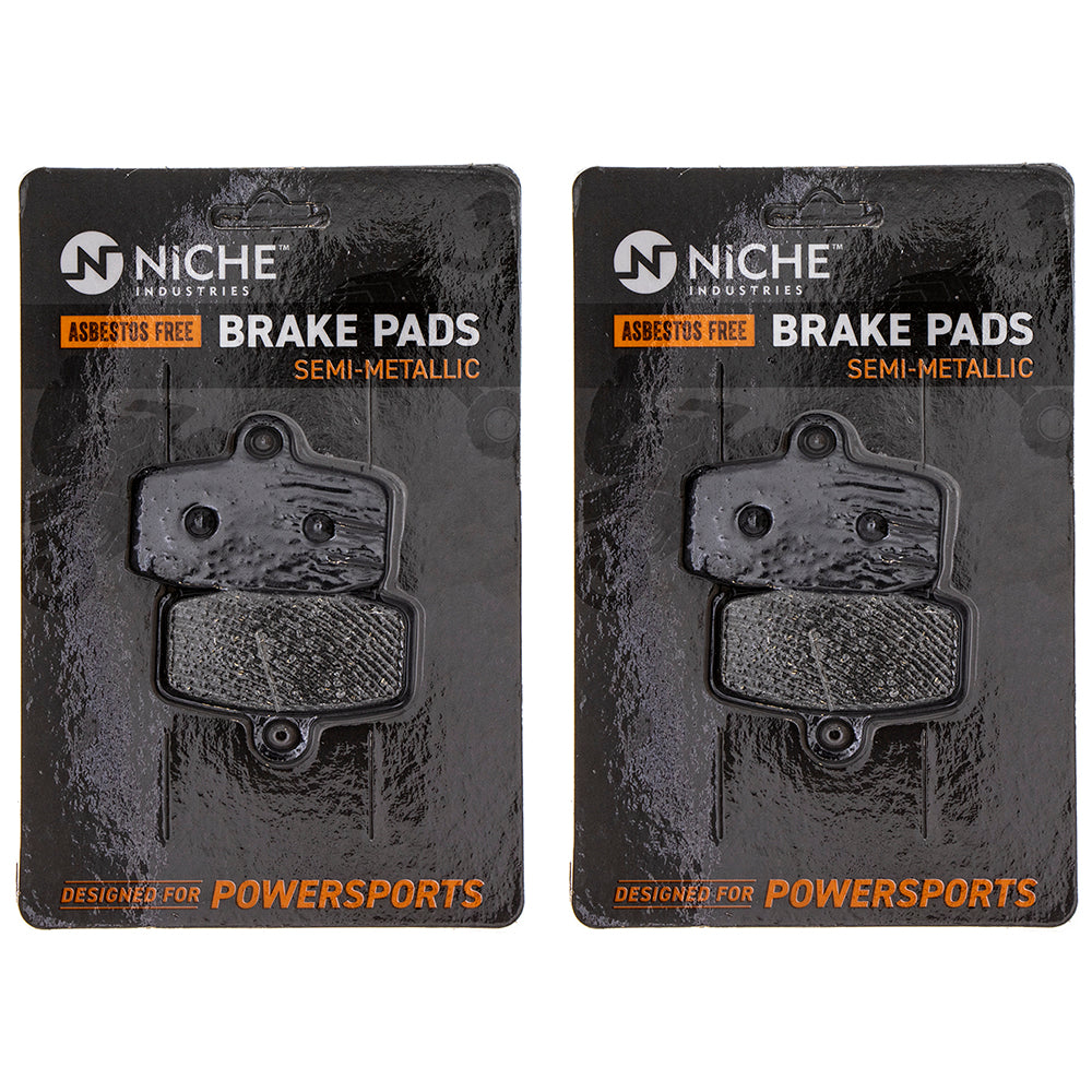 Front Semi-Metallic Brake Pad Set 2-Pack for KTM Freeride 85 200 47013030000 NICHE 519-KPA2474D