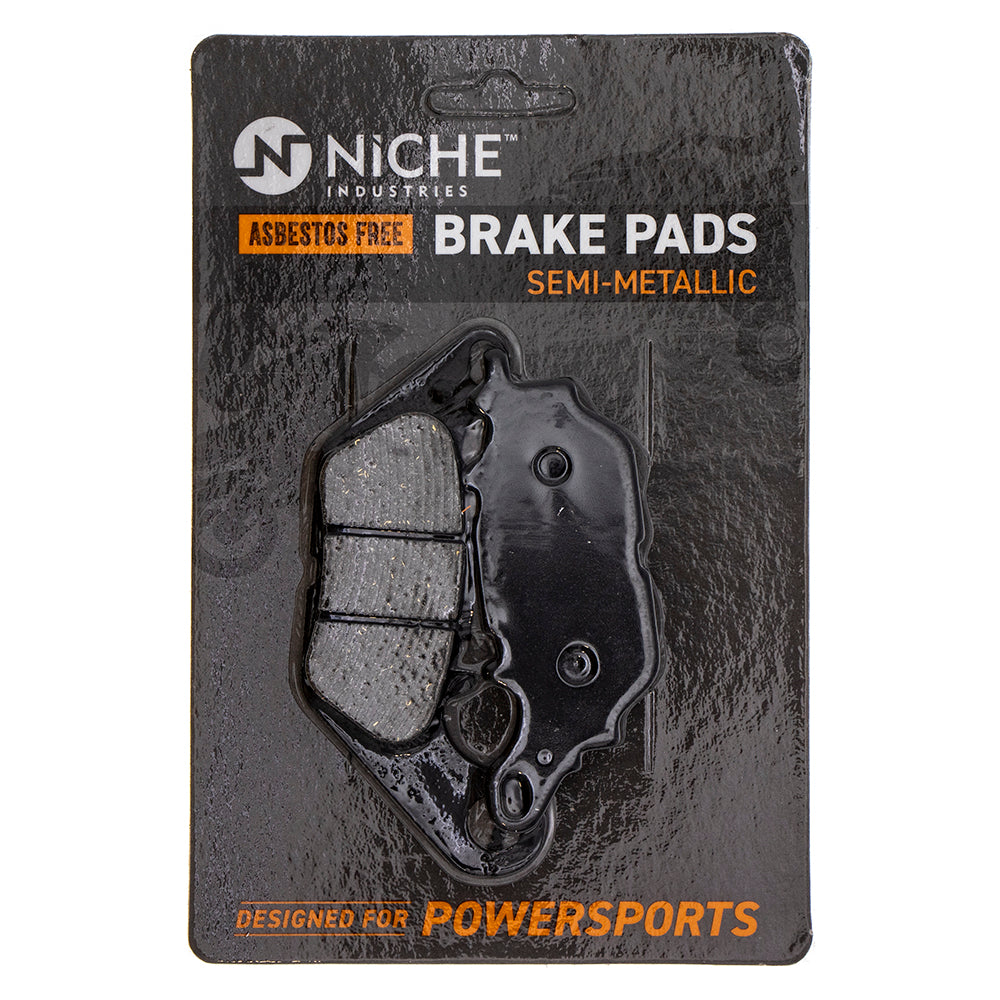 Rear Semi-Metallic Brake Pad Set for Yamaha YZF MT-03 NICHE 519-KPA2475D