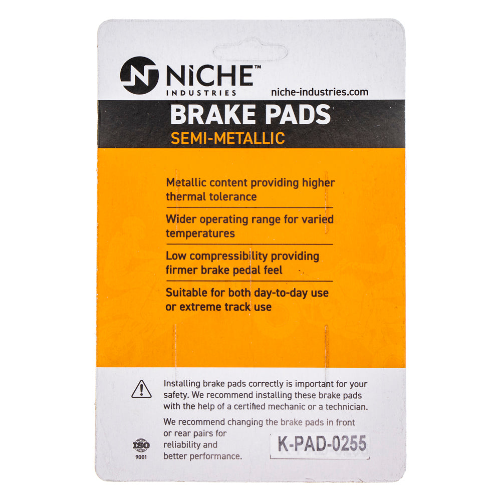 NICHE 519-KPA2477D Brake Pad for zOTHER BMW K1600GTL K1600GT K1600B