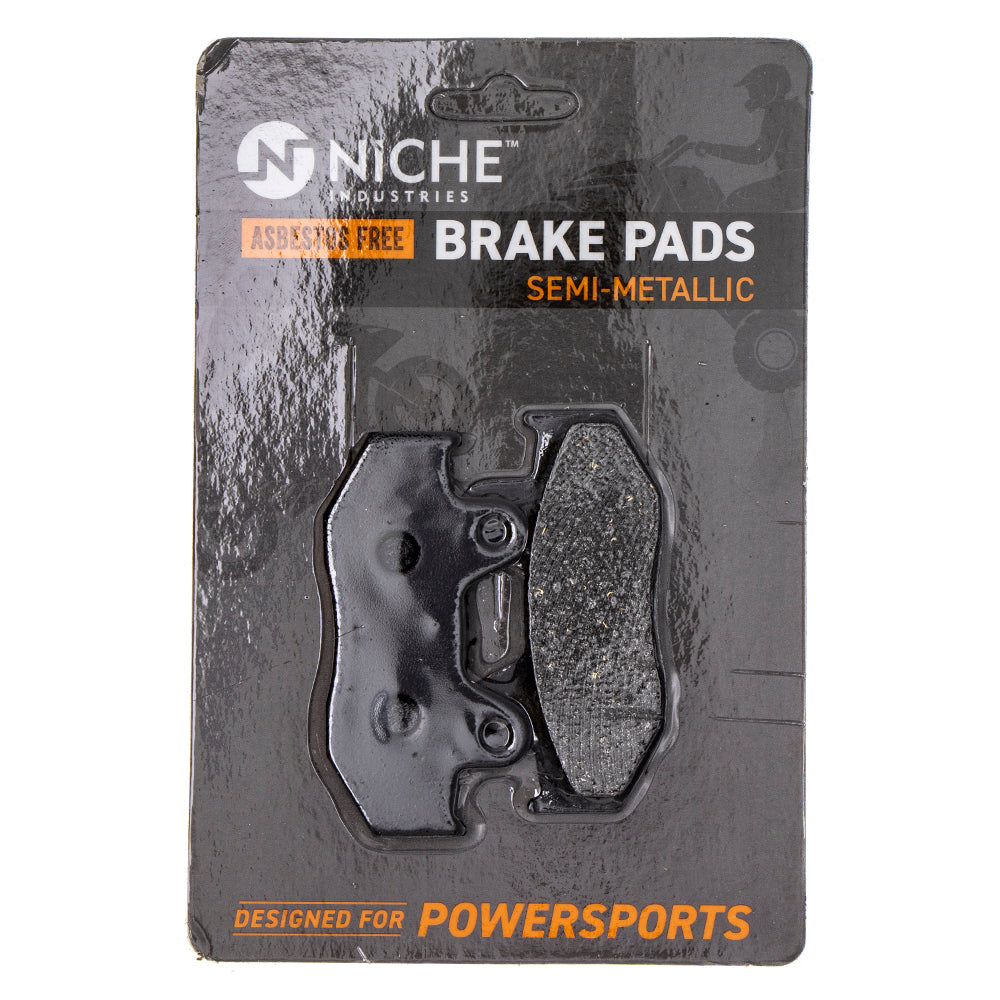 Rear Semi-Metallic Brake Pad Set for Suzuki Burgman 69100-14890 NICHE 519-KPA2470D