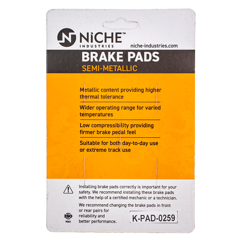 NICHE 519-KPA2471D Brake Pad for zOTHER KTM 640 620 400 125