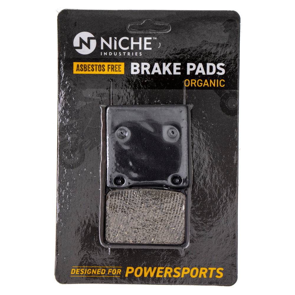 NICHE MK1002518 Brake Pad Kit Front/Rear for zOTHER Yamaha Suzuki