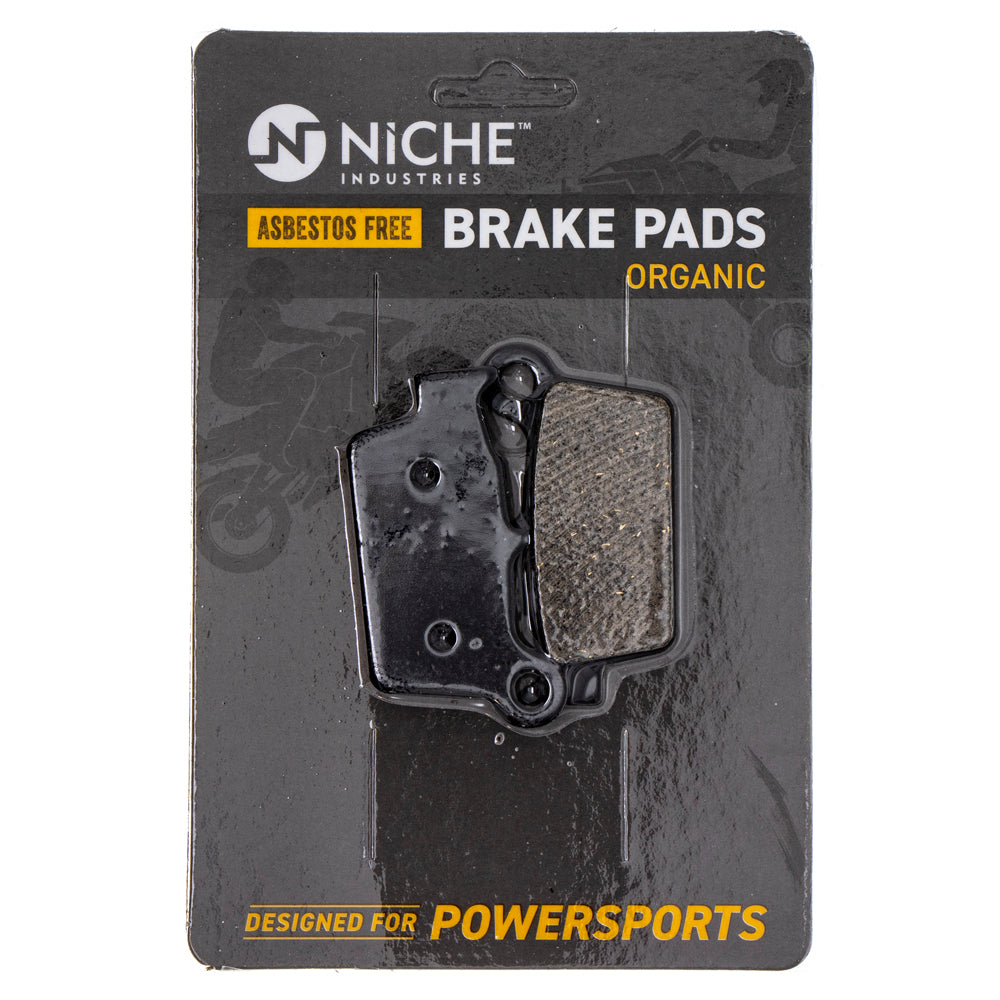 Front Rear Organic Brake Pad Set for zOTHER Yamaha Suzuki Kawasaki YZ450FX YZ450F YZ250X NICHE 519-KPA2486D