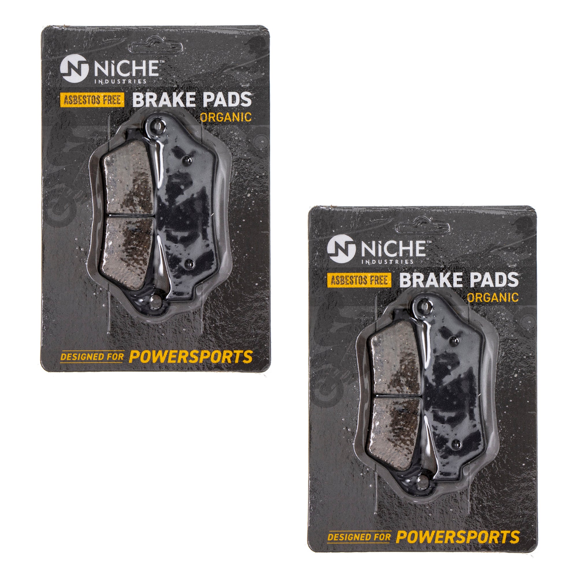 Brake Pad Set (Front & Rear) 2-Pack for zOTHER KTM Harley Davidson Ducati BMW 990 950 660 NICHE 519-KPA2488D