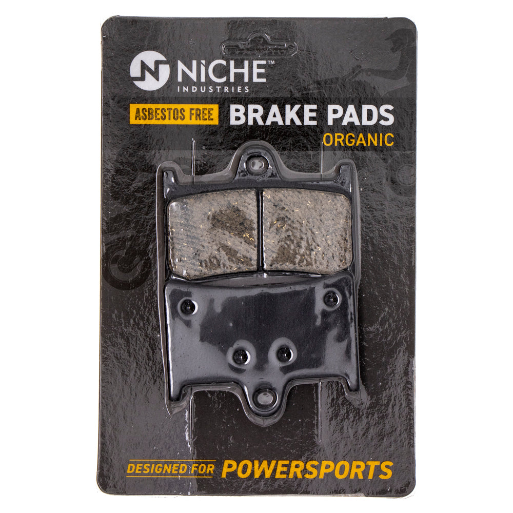 Front Organic Brake Pad Set for zOTHER Yamaha YZF XSR900 XSR700 Vmax 2C0-25805-00-00 NICHE 519-KPA2481D