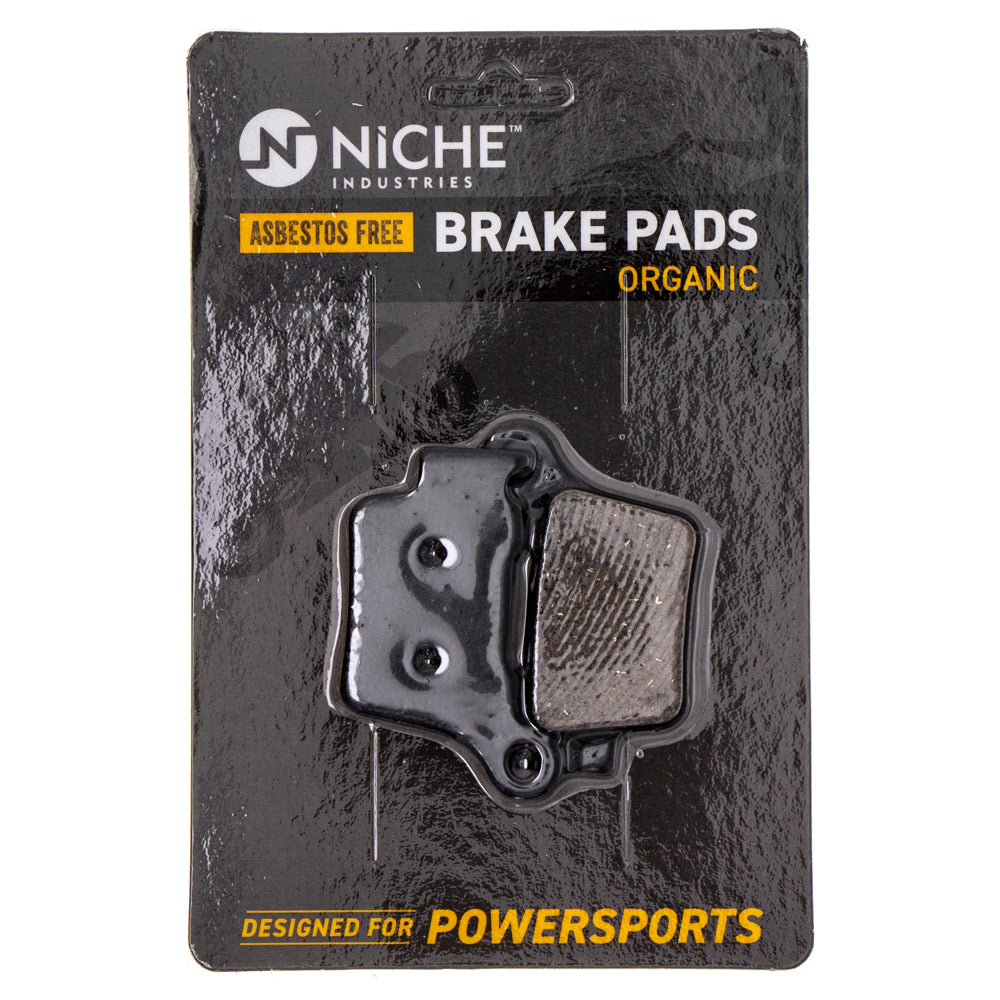 Rear Organic Brake Pad Set for zOTHER KTM BMW 560 540 530 525 54813090300 54813990200 NICHE 519-KPA2492D