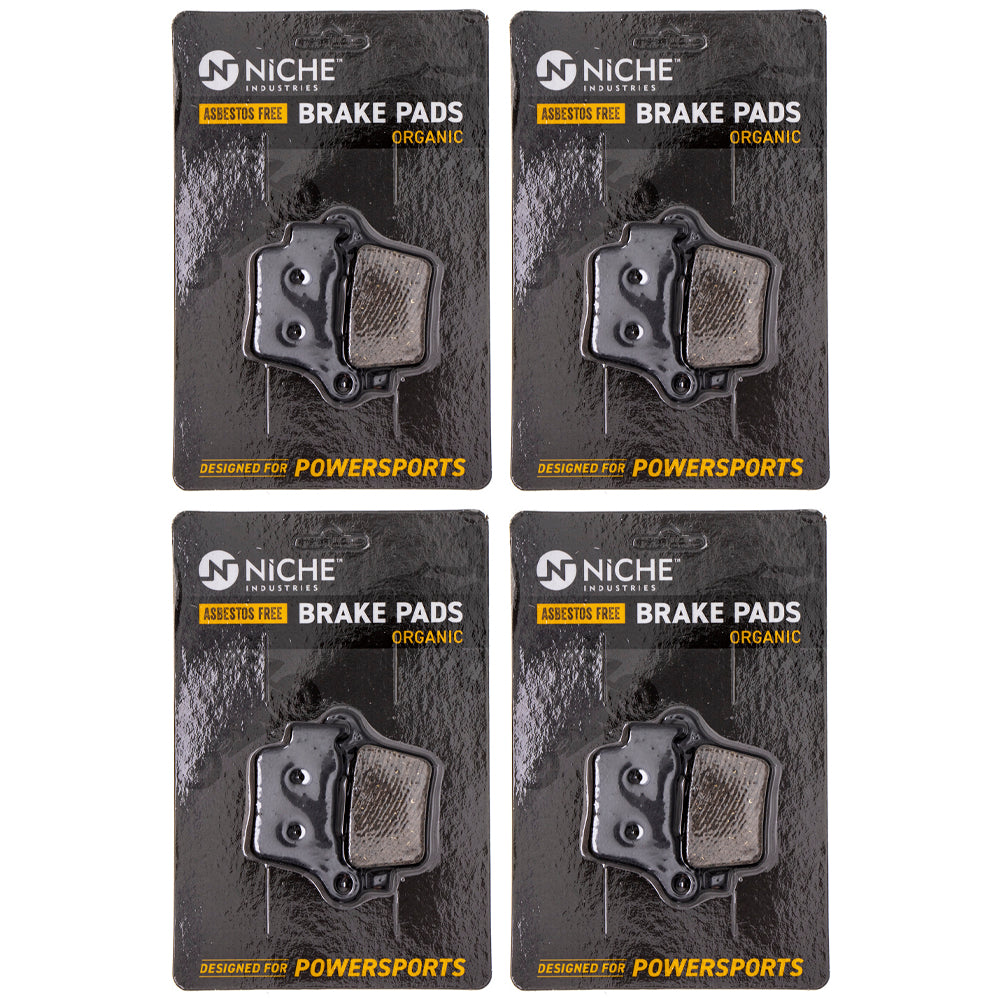 Rear Brake Pads Set 4-Pack for zOTHER KTM BMW 560 540 530 525 54813090300 54813990200 NICHE 519-KPA2492D