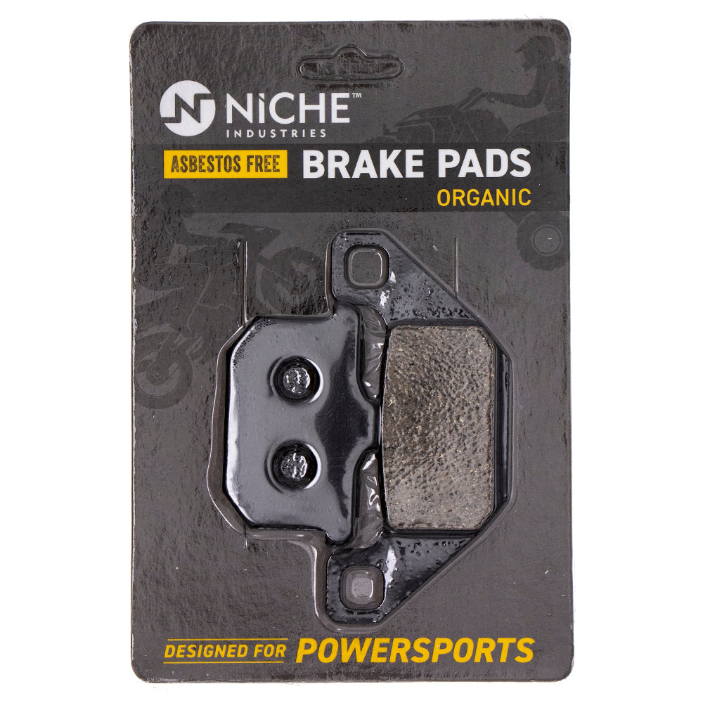 Front Rear Organic Brake Pad Set for zOTHER Kawasaki Vulcan Voyager Concours 454 NICHE 519-KPA2497D