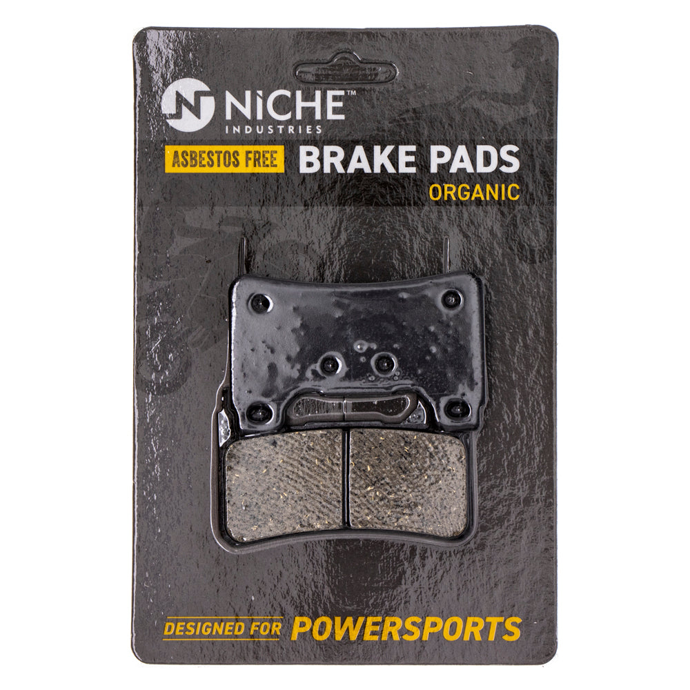 Front Organic Brake Pad Set for zOTHER Honda Interceptor CBR600RR CBR1000RR CB1000R NICHE 519-KPA2498D