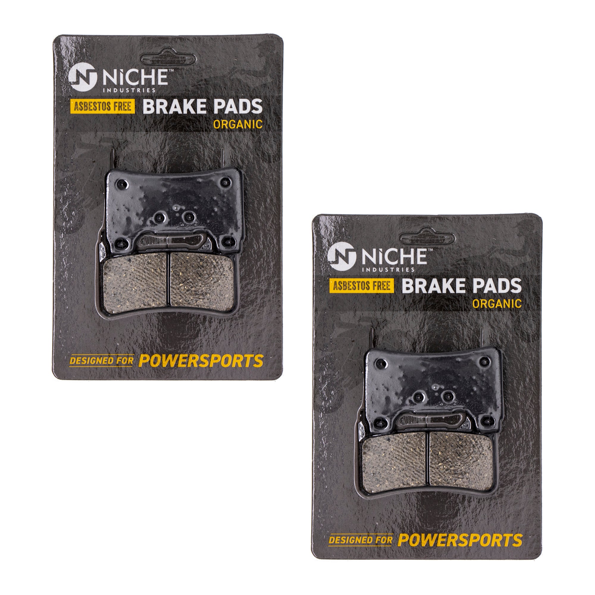 NICHE MK1002497 Brake Pad Kit Front/Rear for zOTHER Yamaha Suzuki