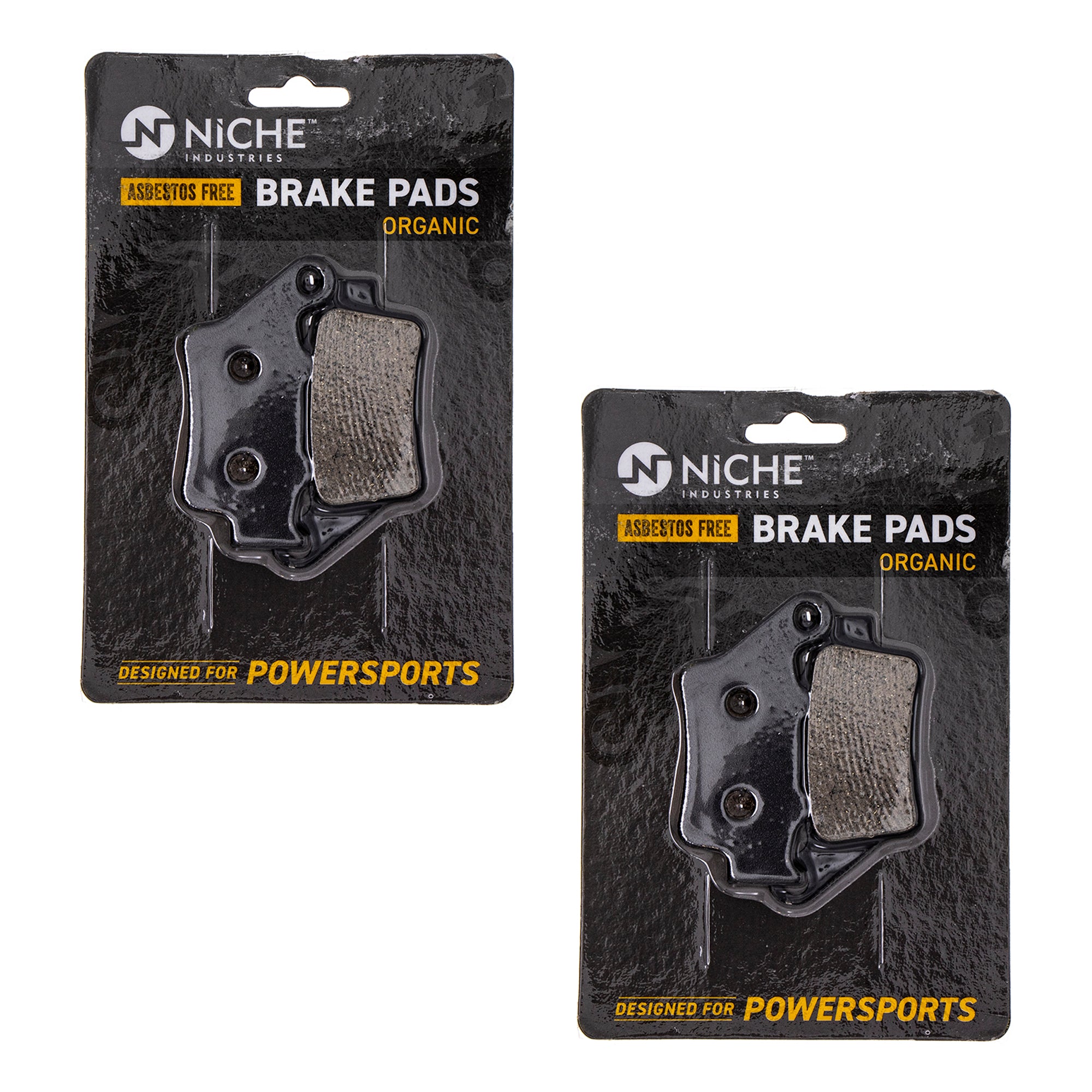 Brake Pad Set (Front & Rear) 2-Pack for zOTHER Victory Triumph Polaris KTM BMW Scout NICHE 519-KPA2402D