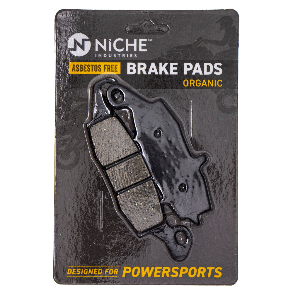 Front Organic Brake Pad Set for zOTHER Suzuki Kawasaki ZR7S Z750S Vulcan Vstrom NICHE 519-KPA2403D