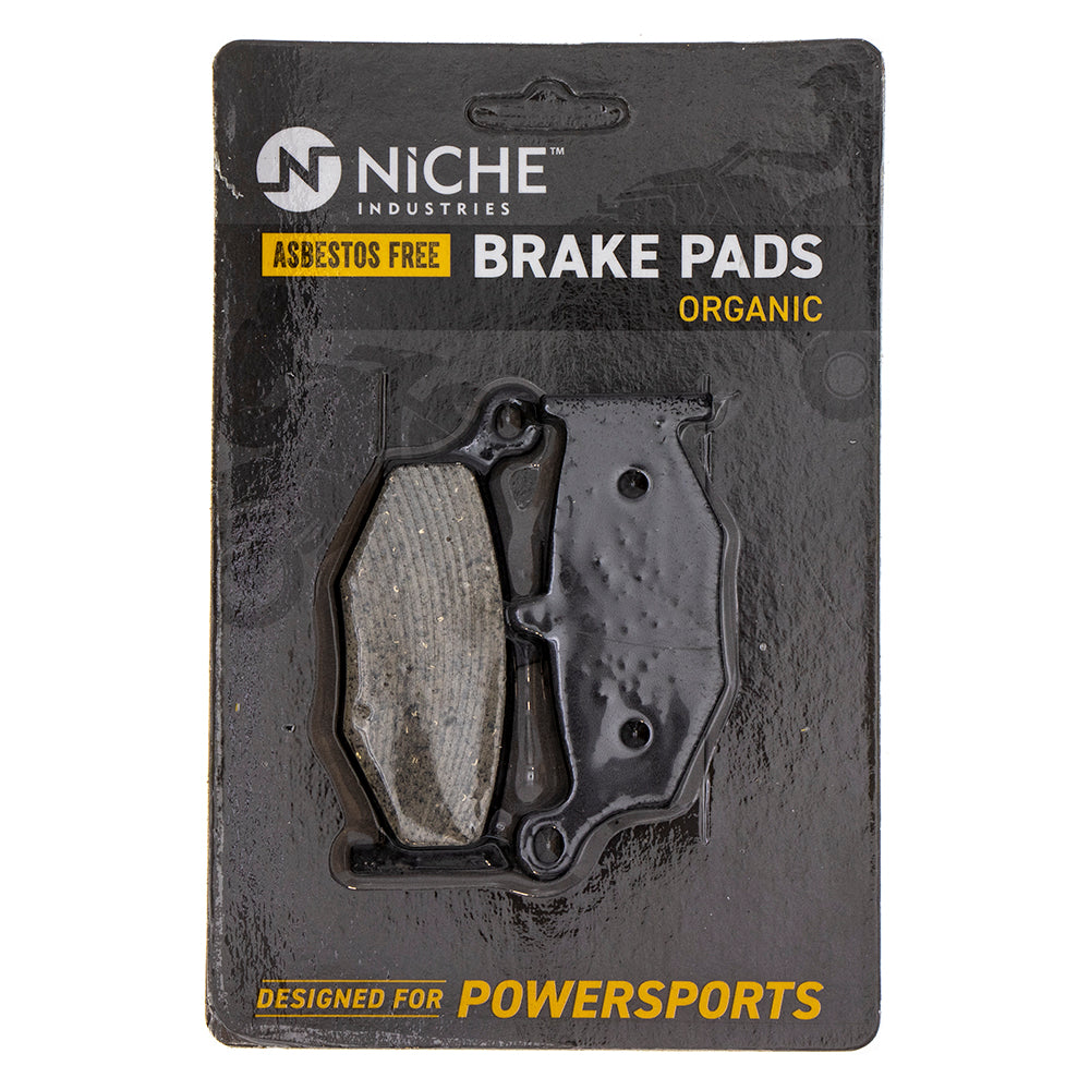 Rear Organic Brake Pad Set for Suzuki Vstrom Hayabusa GSXR750 GSXR600 69100-15820 NICHE 519-KPA2413D