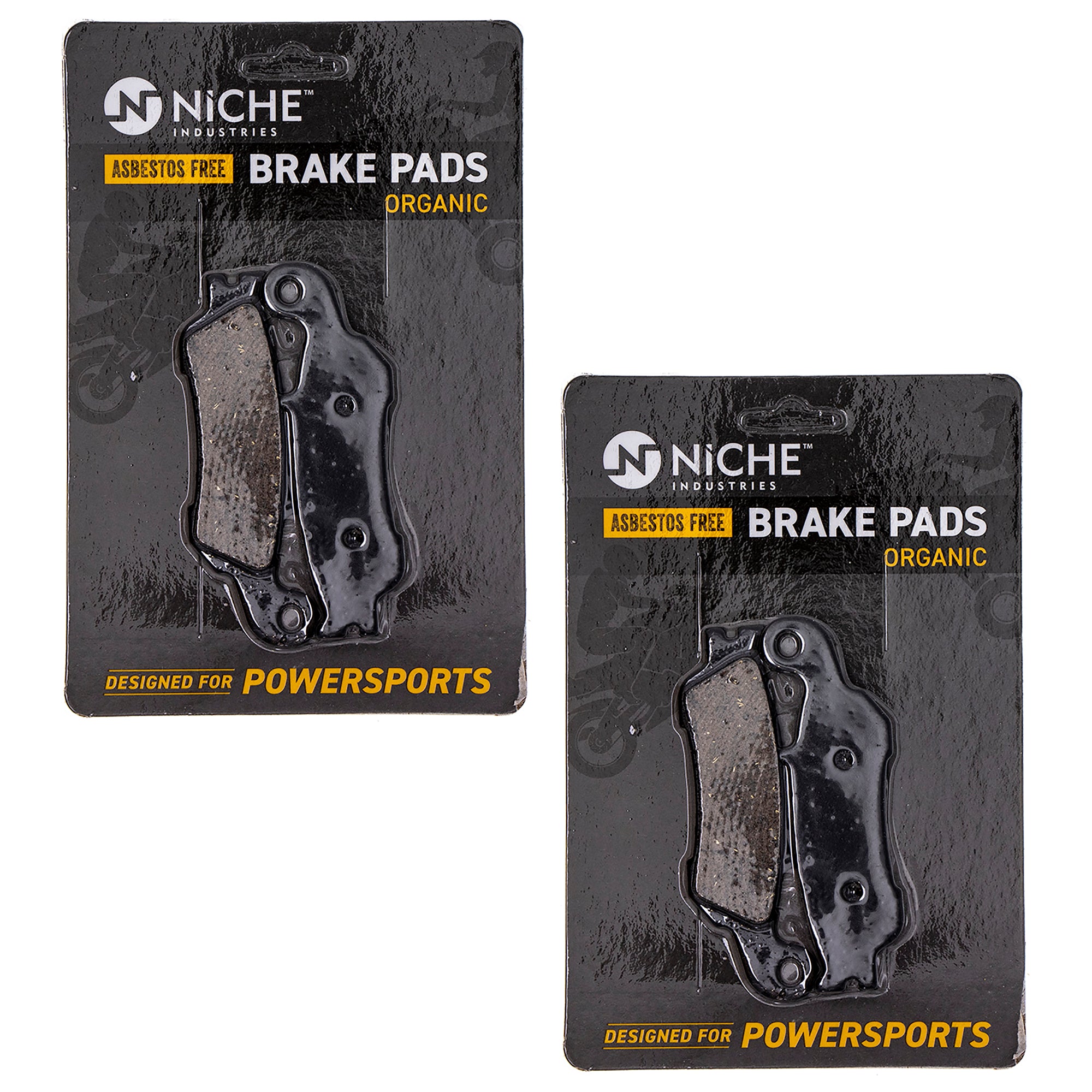 Front Brake Pads Set 2-Pack for zOTHER Yamaha YZ450FX YZ450F YZ250X YZ250FX NICHE 519-KPA2419D