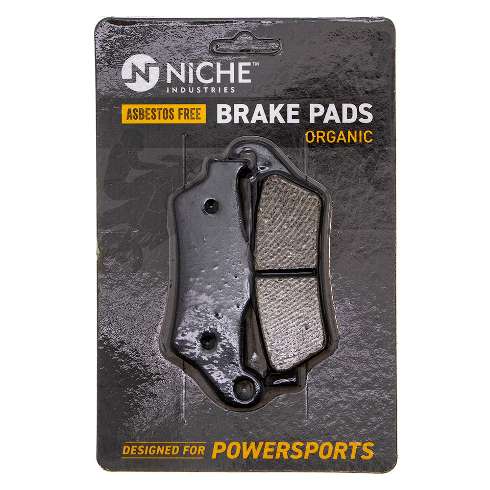 Rear Organic Brake Pad Set for zOTHER BMW S1000XR R900RT R850R R1200ST 34212335465 NICHE 519-KPA2523D