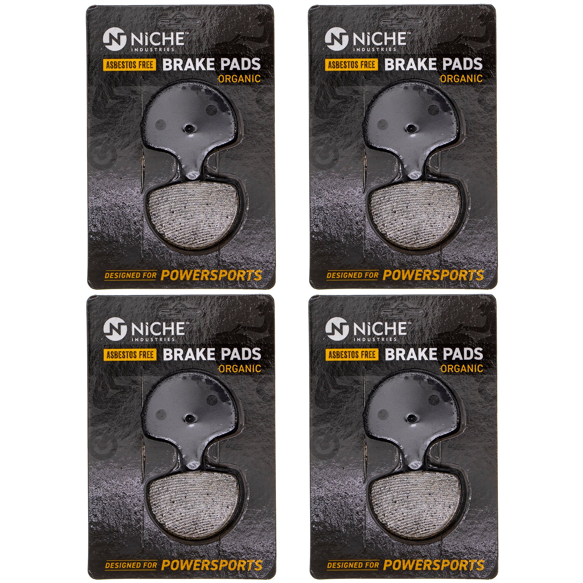 Front Brake Pads Set 4-Pack for Harley Davidson XR1000 XLX Tour Sportster 44063-83D NICHE 519-KPA2528D