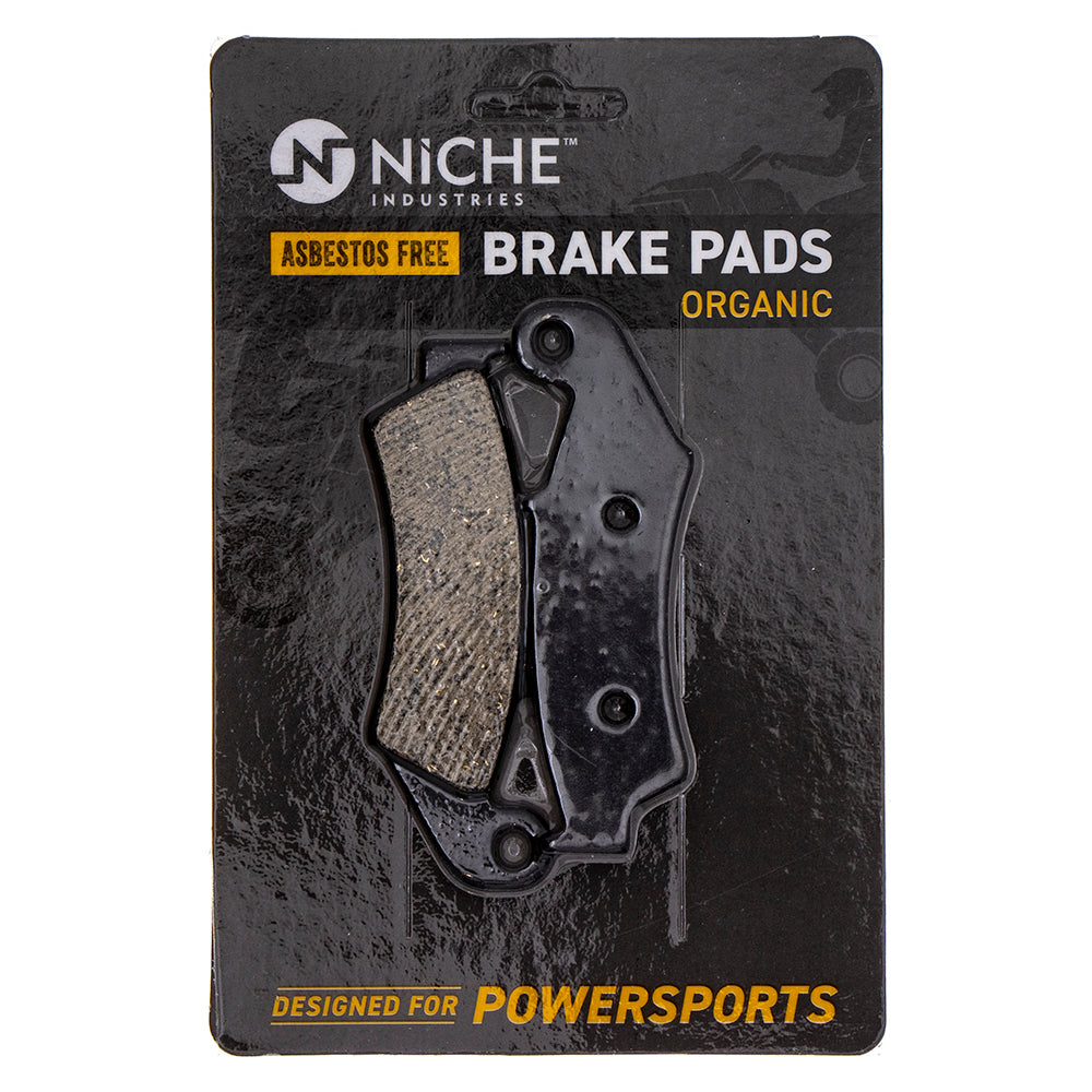 Front Organic Brake Pad Set for zOTHER Honda XR600R XR250R CR500R CR250R 45105-KZ1-405 NICHE 519-KPA2529D