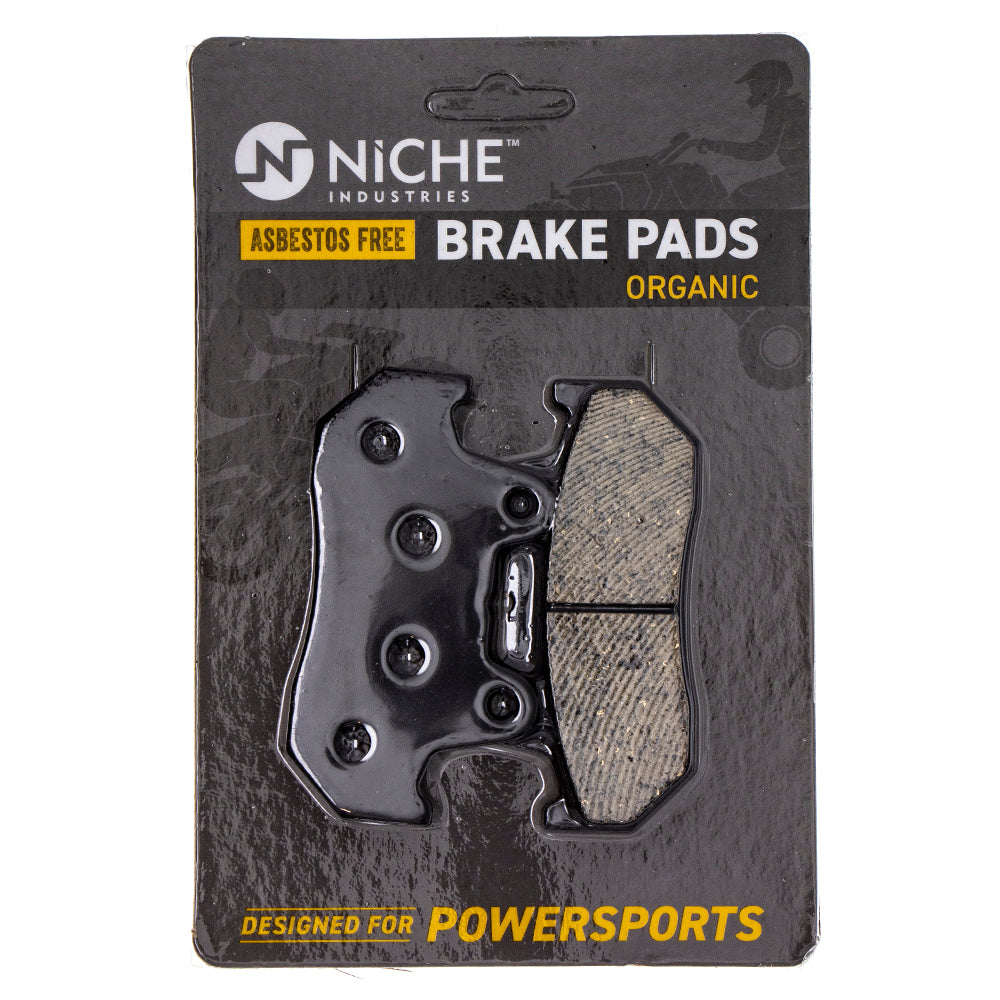Rear Organic Brake Pad Set for zOTHER Honda Goldwing 06435-MT8-405 431A0-MT8-670 NICHE 519-KPA2521D