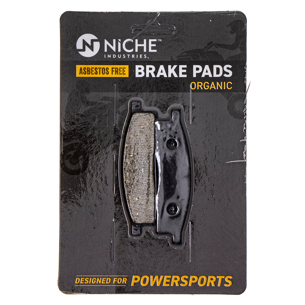 Front Organic Brake Pad Set for zOTHER Yamaha YZ85 YZ80 YZ65 TTR125LE 5PA-W0045-00-00 NICHE 519-KPA2534D