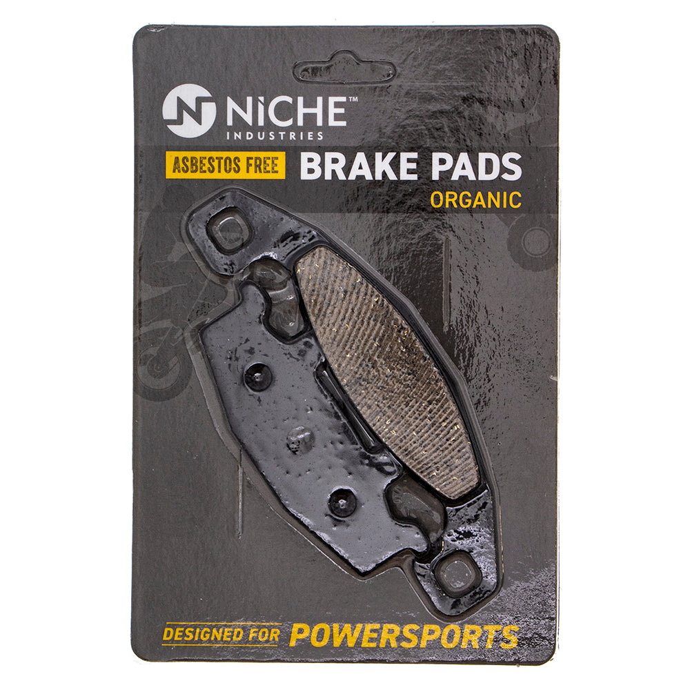Rear Front Organic Brake Pad Set for zOTHER Kawasaki Zephyr Ninja Concours 43082-1161 NICHE 519-KPA2539D