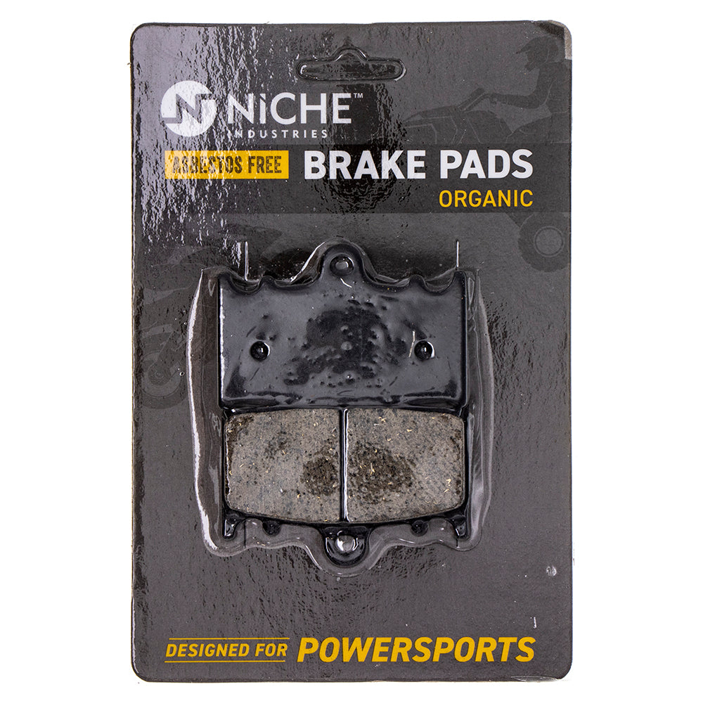 Rear Organic Brake Pad Set for Suzuki Intruder Boulevard 69100-10850 NICHE 519-KPA2531D