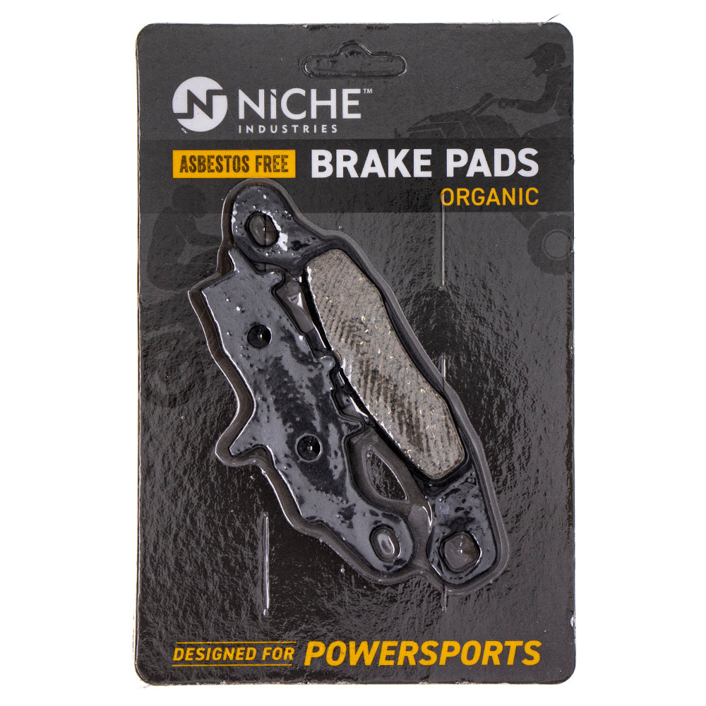 Front Organic Brake Pad Set for Suzuki RM85L RM85 RM100 59301-03820 K4308-21196 NICHE 519-KPA2546D
