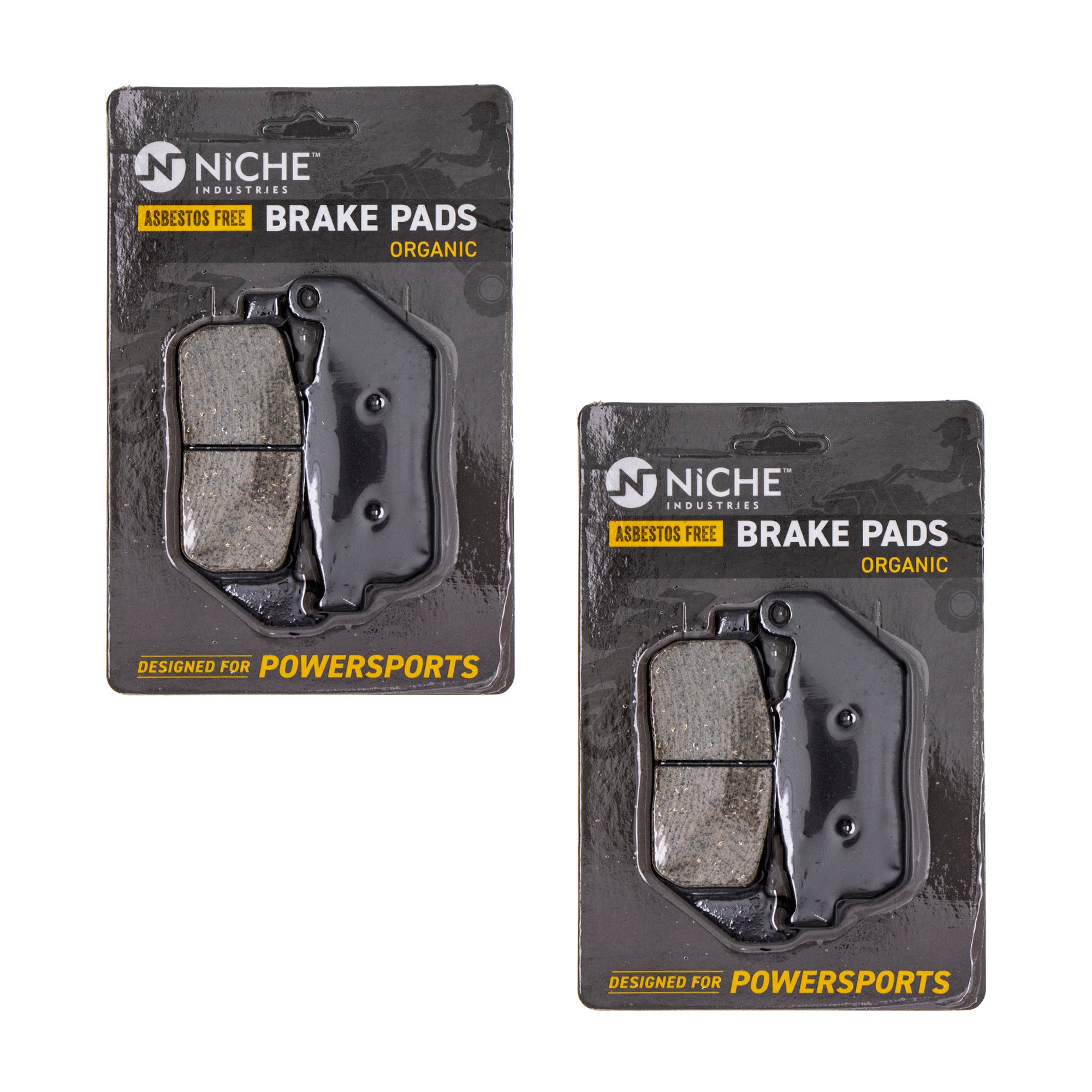 Front Brake Pads Set 2-Pack for Harley Davidson Sportster Seventy Iron Forty 42831-04A NICHE 519-KPA2547D