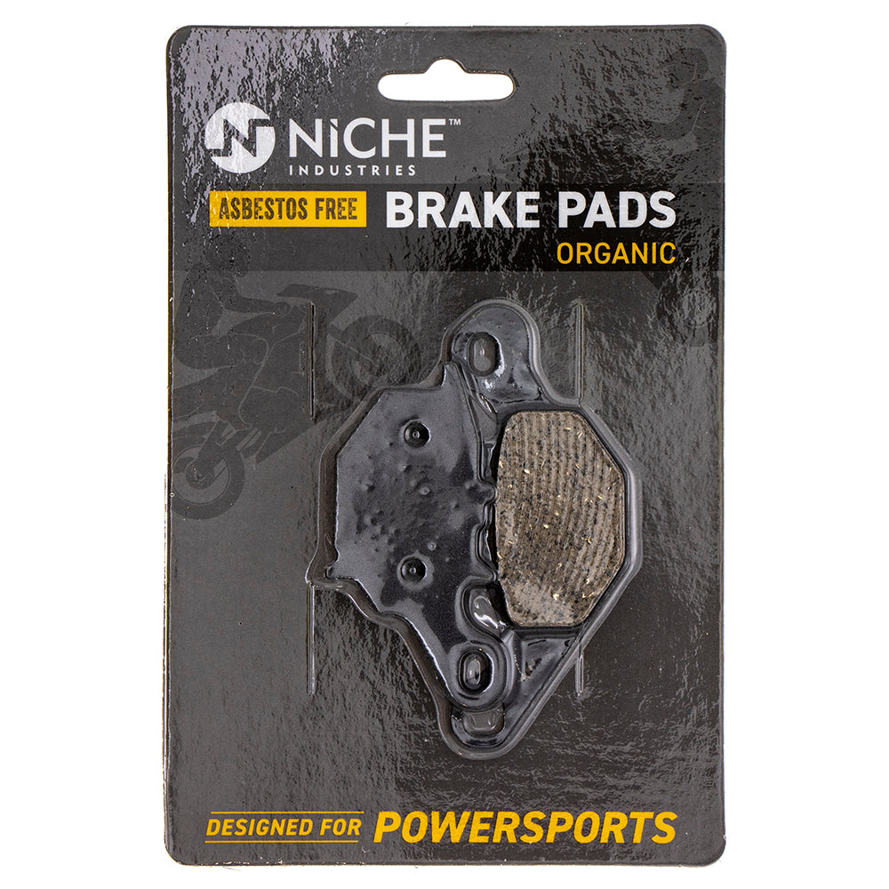 Front Organic Brake Pad Set for Suzuki Kawasaki RM85L RM85 RM80 KLX125L 59301-20870 NICHE 519-KPA2541D