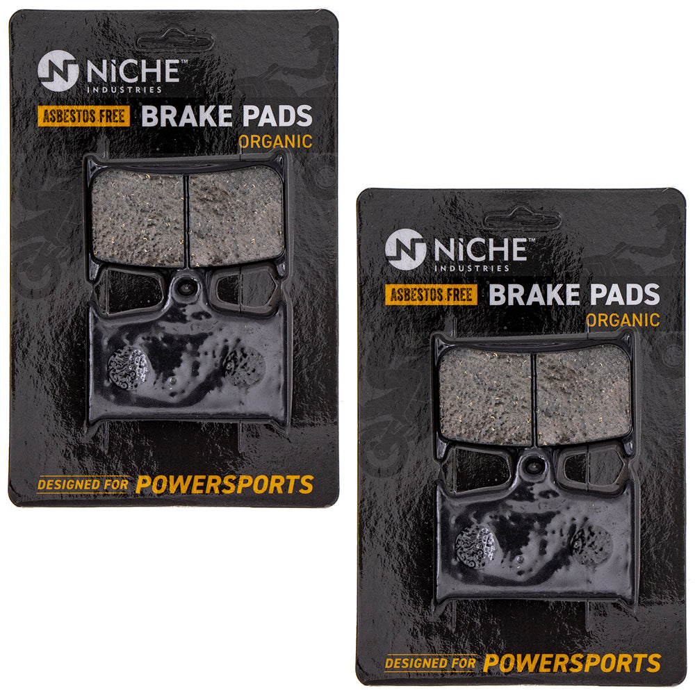 NICHE MK1002812 Brake Pad Kit Front/Rear for Triumph Sprint Speed